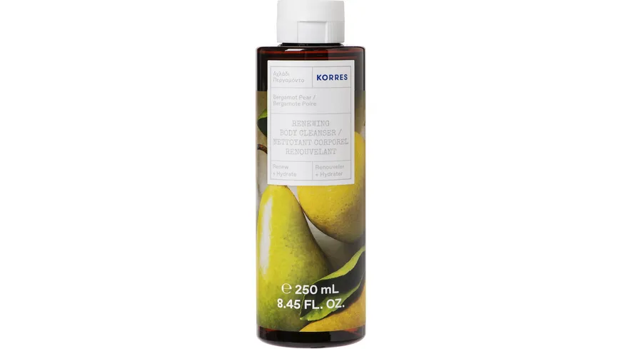 KORRES Bergamot Pear Revitalisierendes Duschgel 250 ml