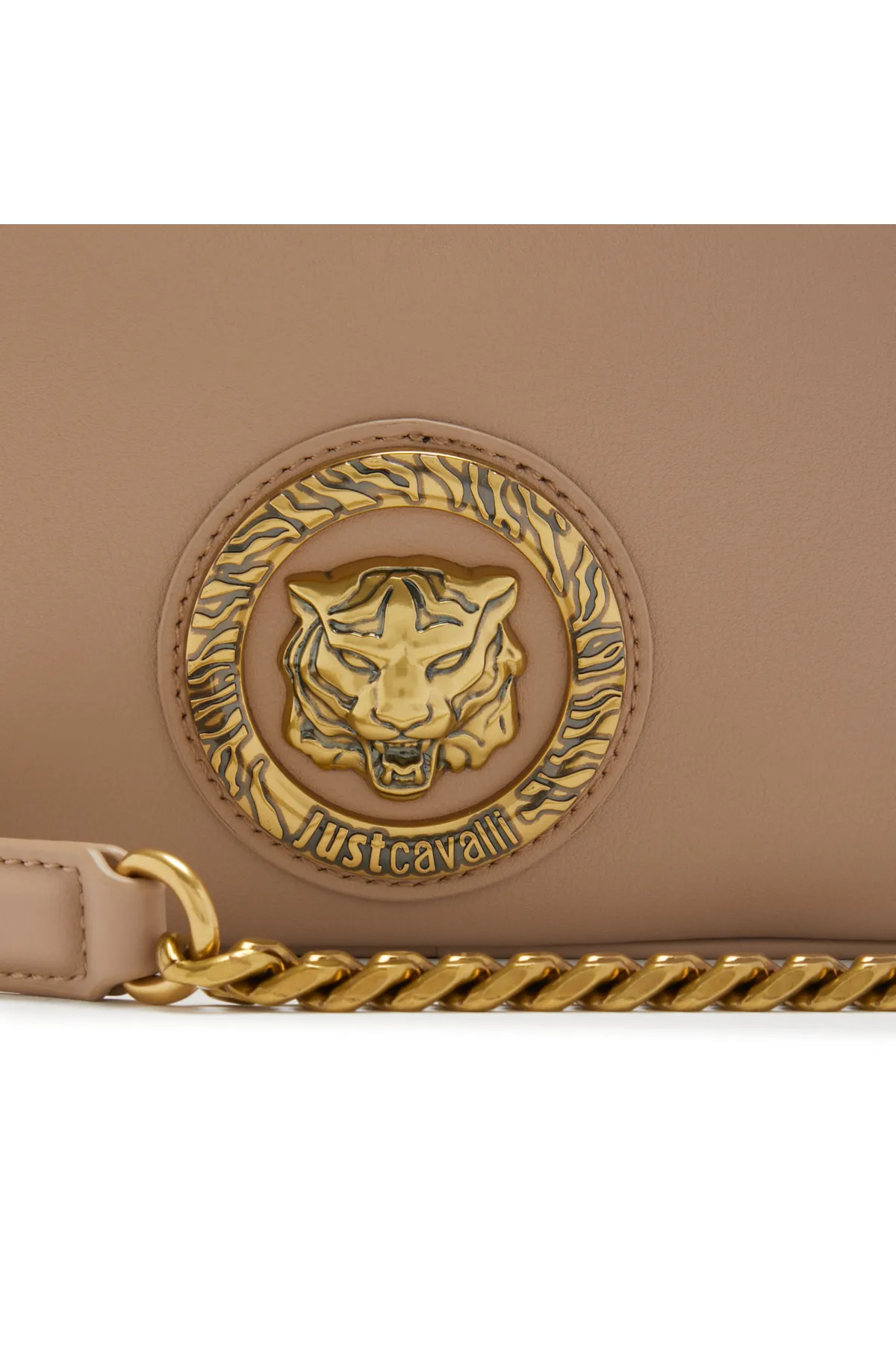 Just Cavalli  Icon Damen Umhängetasche Taupe 75ra4ba7-zs796-770