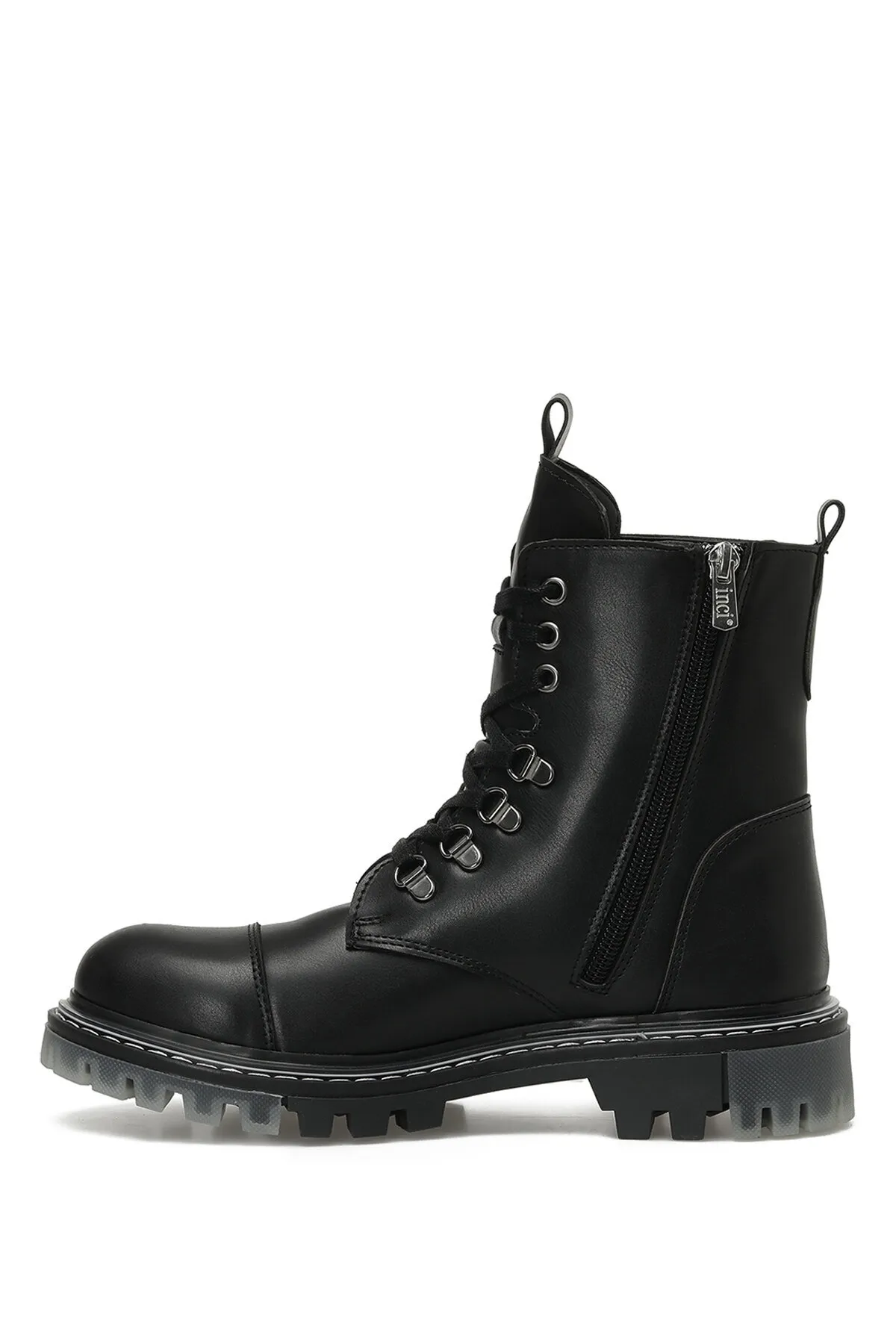 İnci  INCI PARI 3PR Schwarze Damenstiefel