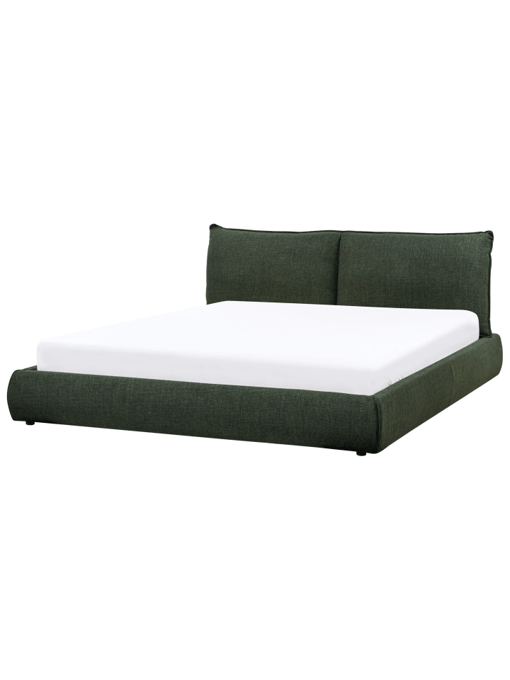 Beliani Doppelbett VINAY in Grün - (W) 196 x (H) 90 x (L) 233 cm günstig kaufen onesize