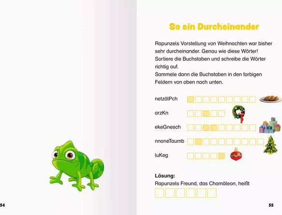 Disney: Magischer Adventskalender zum Lesenlernen