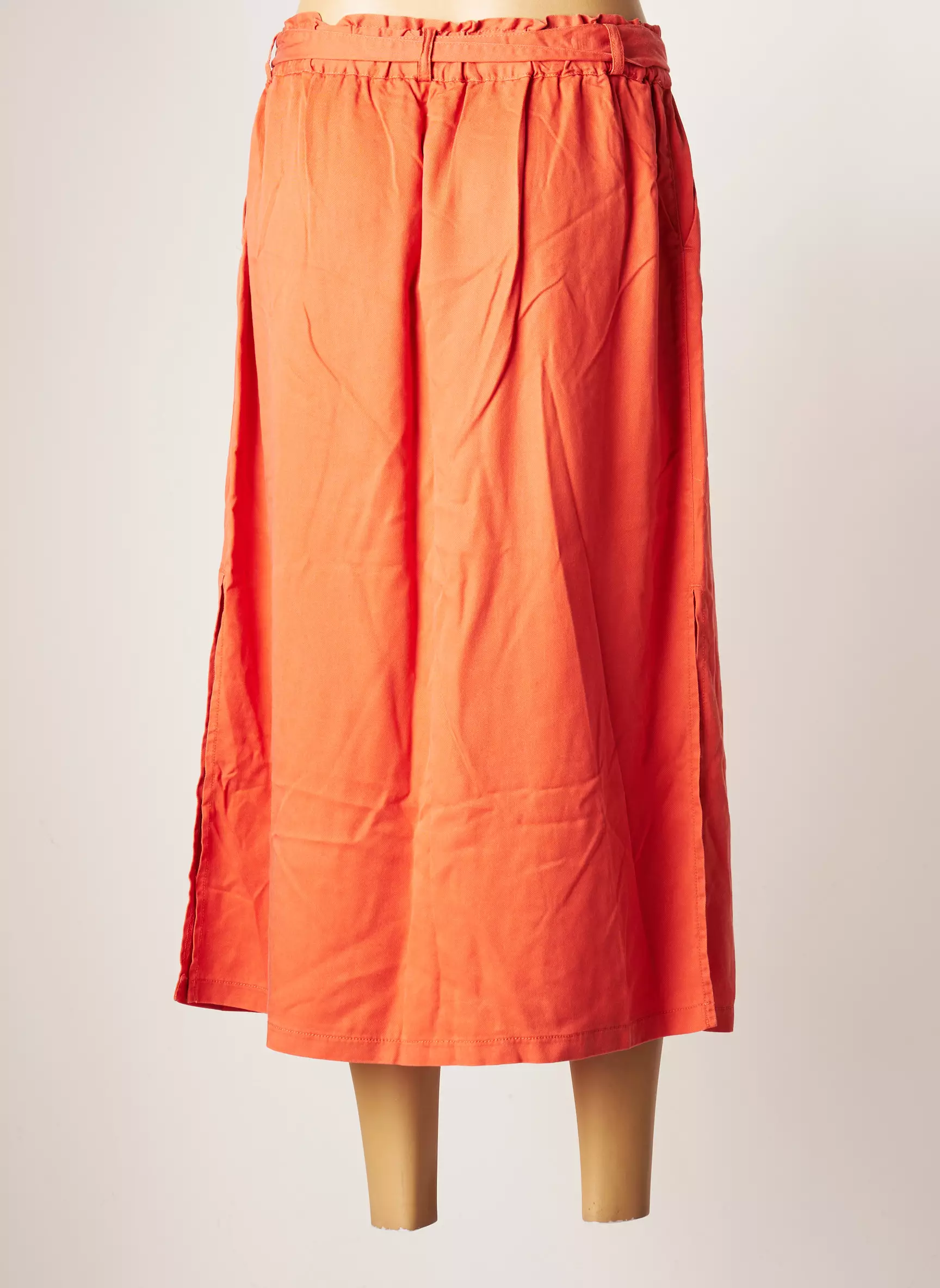 C Est Beau La Vie Jupes Longues Femme couleur orange