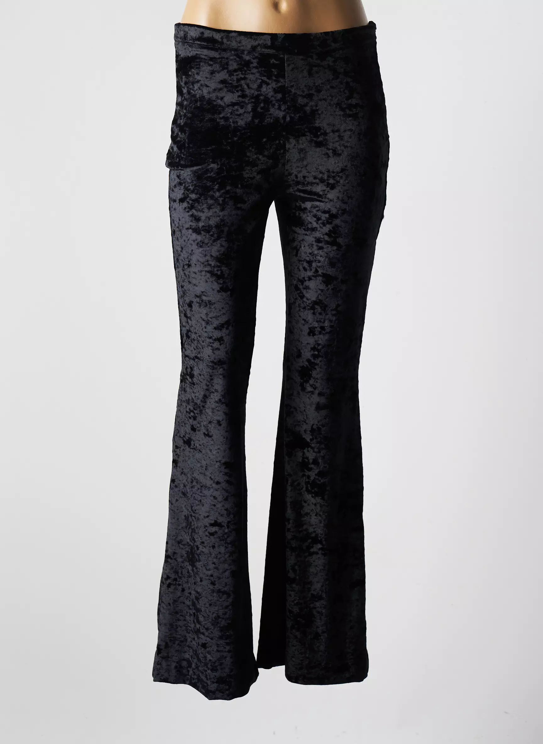 Bizance Pantalons Flare Femme couleur noir