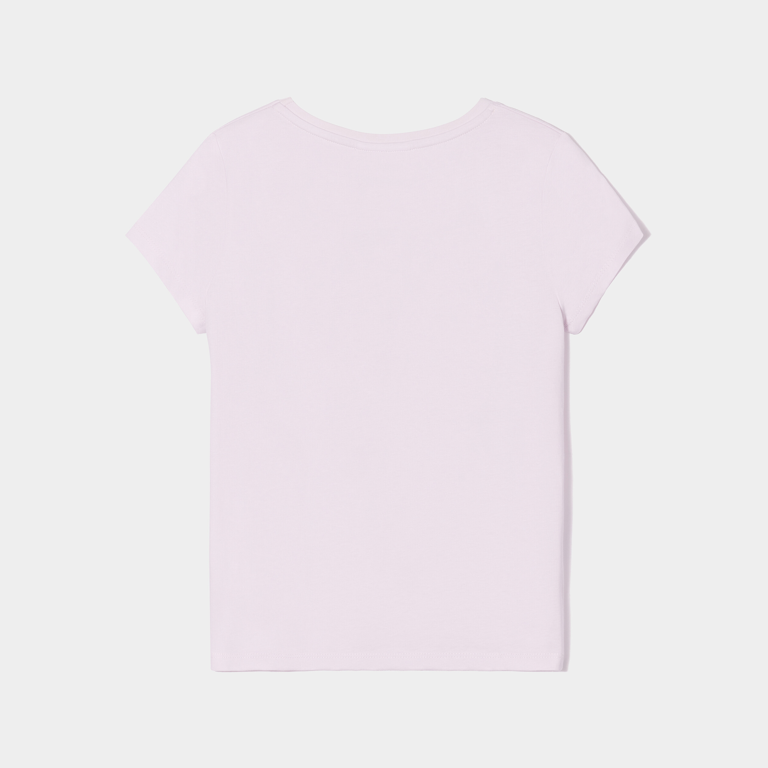 Ensemble pyjama short Stitch coton parme fille | La Halle