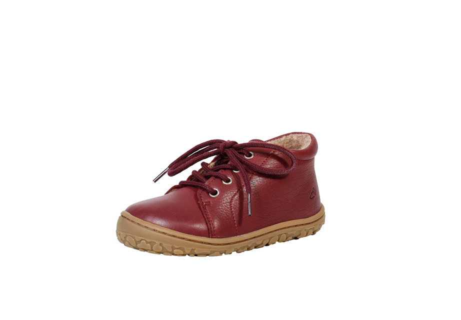 Lurchi Stiefel Nanino- Barefoot - bordo