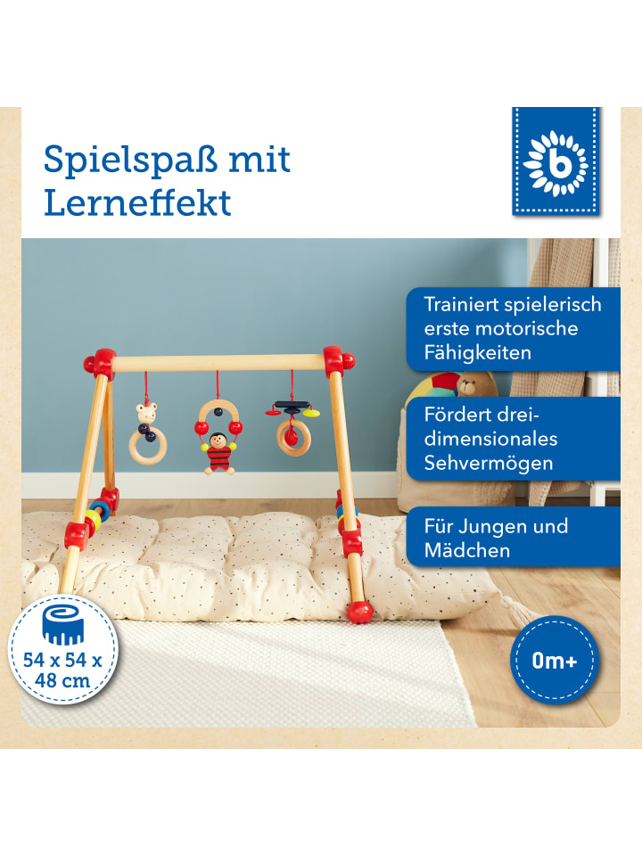 Bieco Spielwaren Spielbogen aus Holz Babys in Rot günstig kaufen onesize