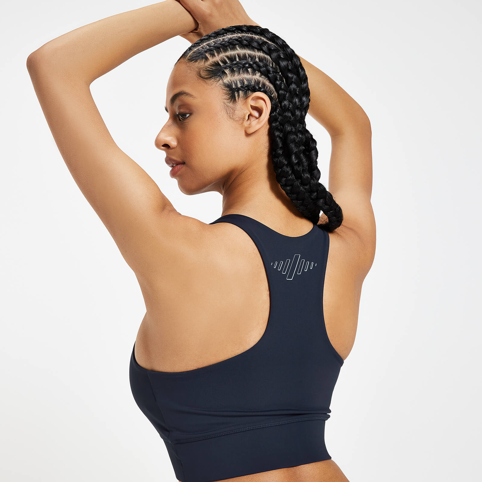 Brassière d’entraînement MP Infinity Mark pour femmes – Bleu pétrole