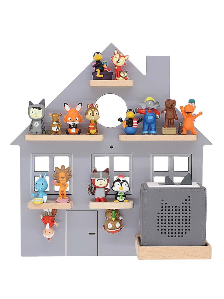 BOARTI Regal Haus Kinder Toniebox Tonies Figuren in Grau günstig kaufen onesize