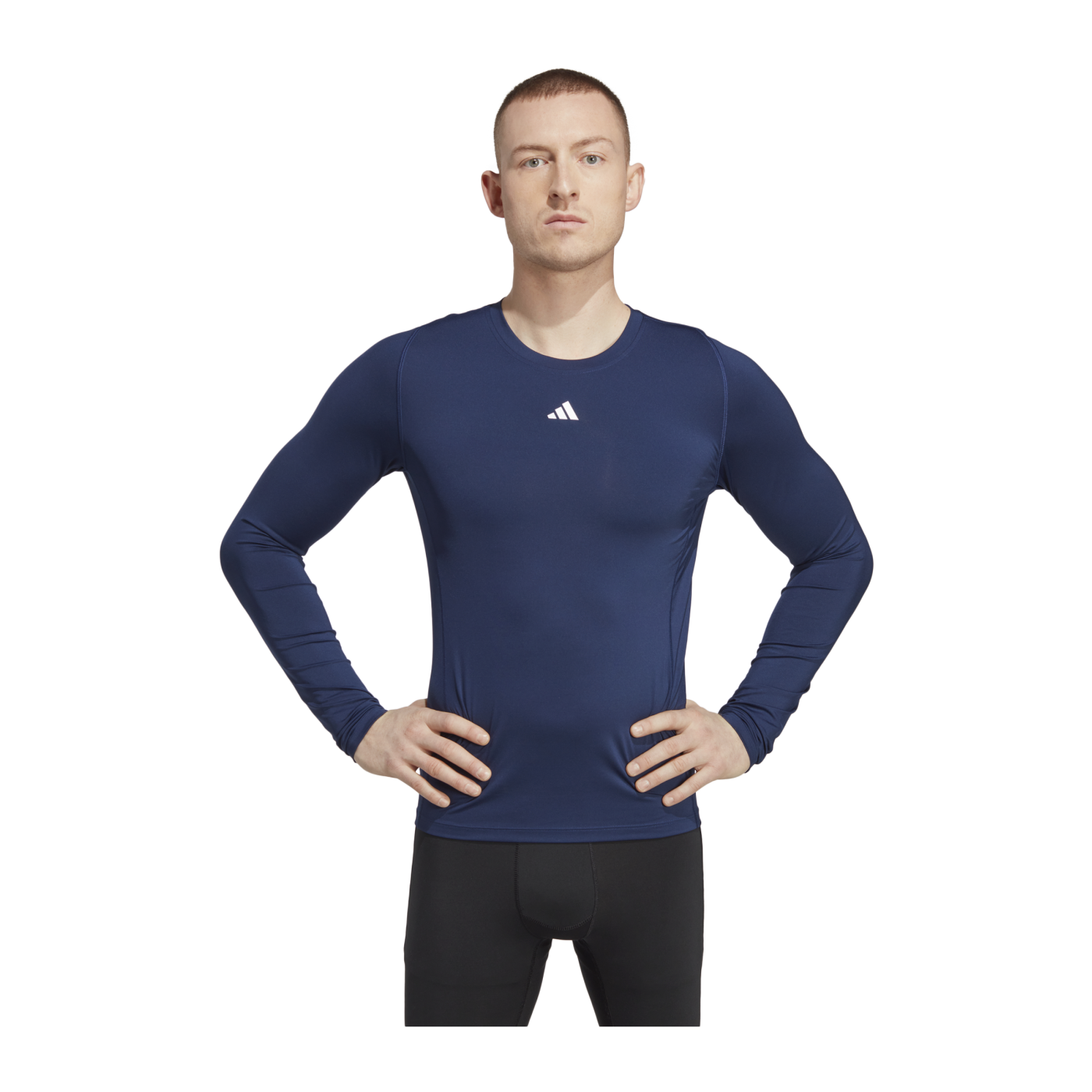 adidas Techfit Sweatshirt Dunkelblau