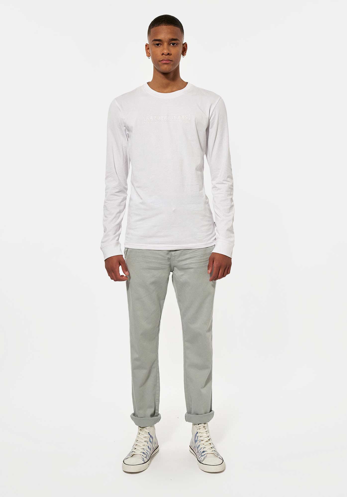 MORIC  T-shirt blanc Homme