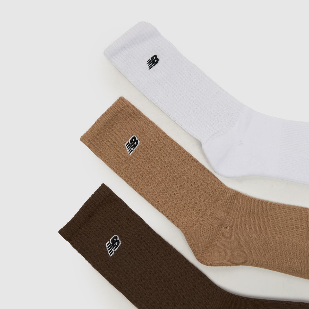 New Balance multifärgade strumpor med liten logotyp, 6-pack