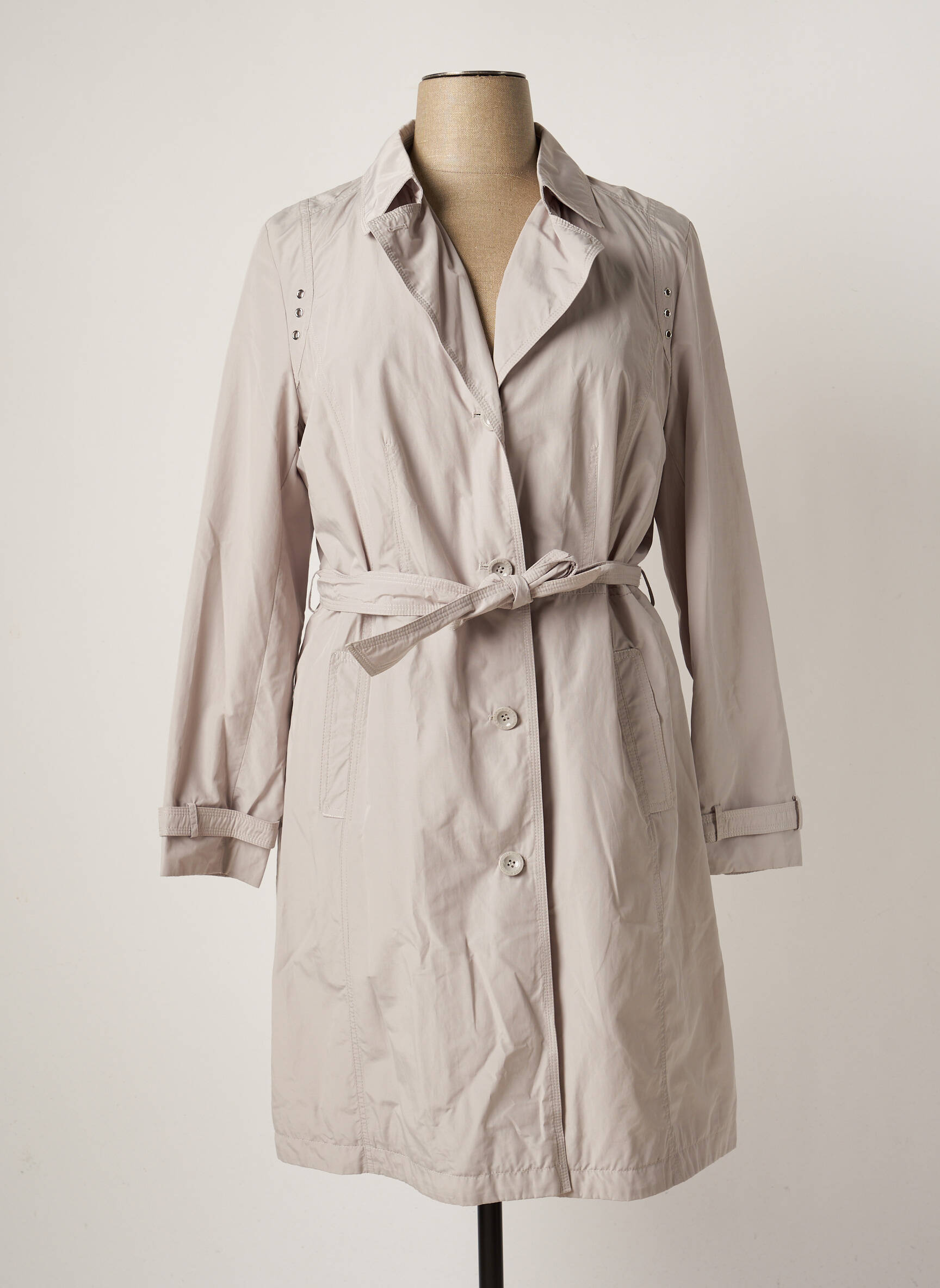 Concept K Trenchs Femme couleur gris