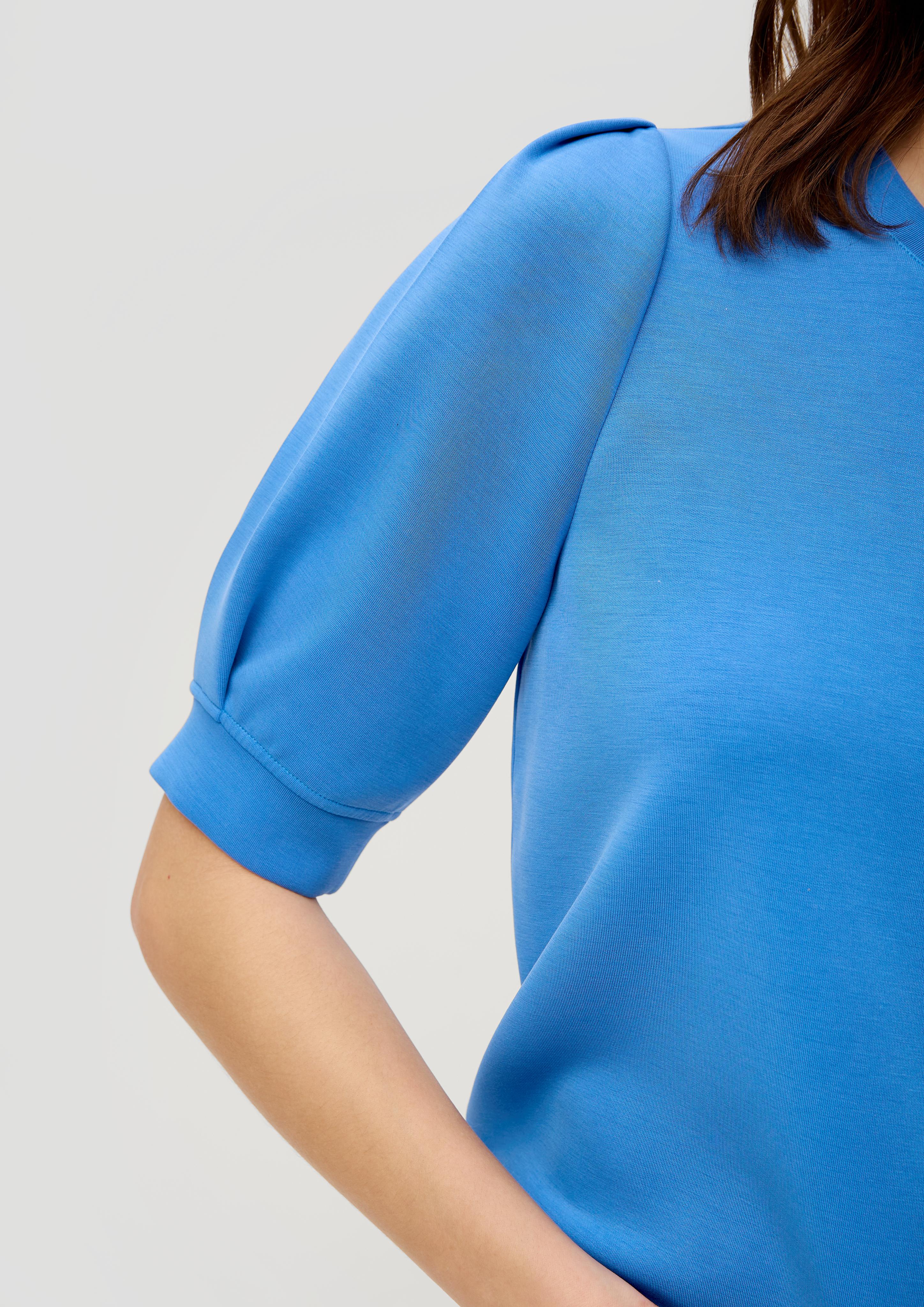 Kurzarm-Shirt aus Scuba  2145629-5531