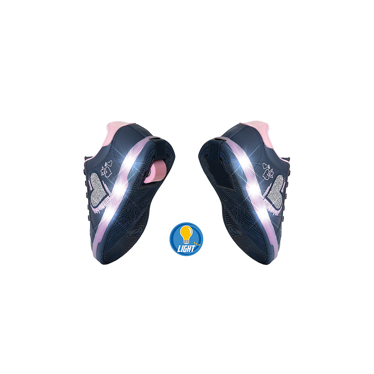 Schuhe mit Rollen 