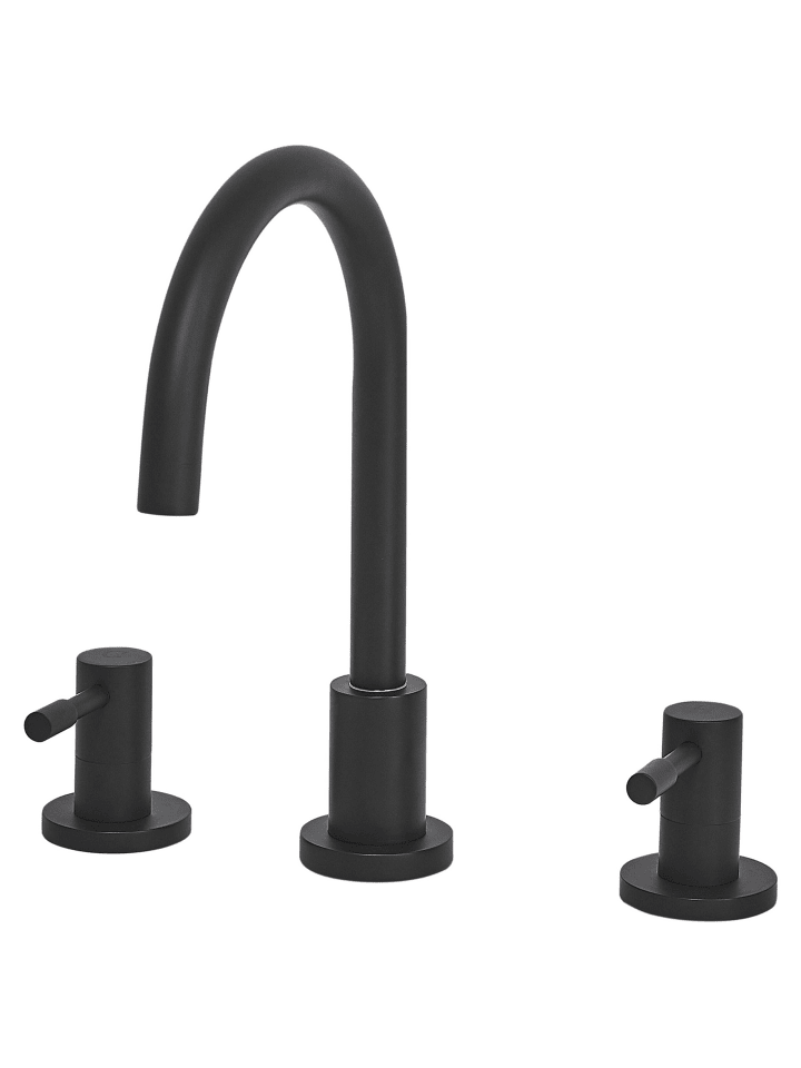 Beliani Wasserhähne SIPI in Schwarz - (W) 5.5 x (H) 27 x (L) 16 cm günstig kaufen onesize