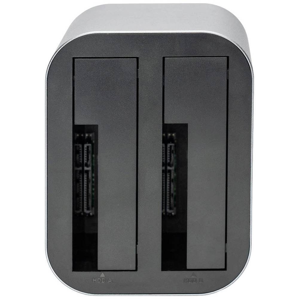 Digitus Festplatten-Dockingstation SATA Docking Station USB3.0, 2-port, 2.5″/3.5″, mit Clone-Funktion