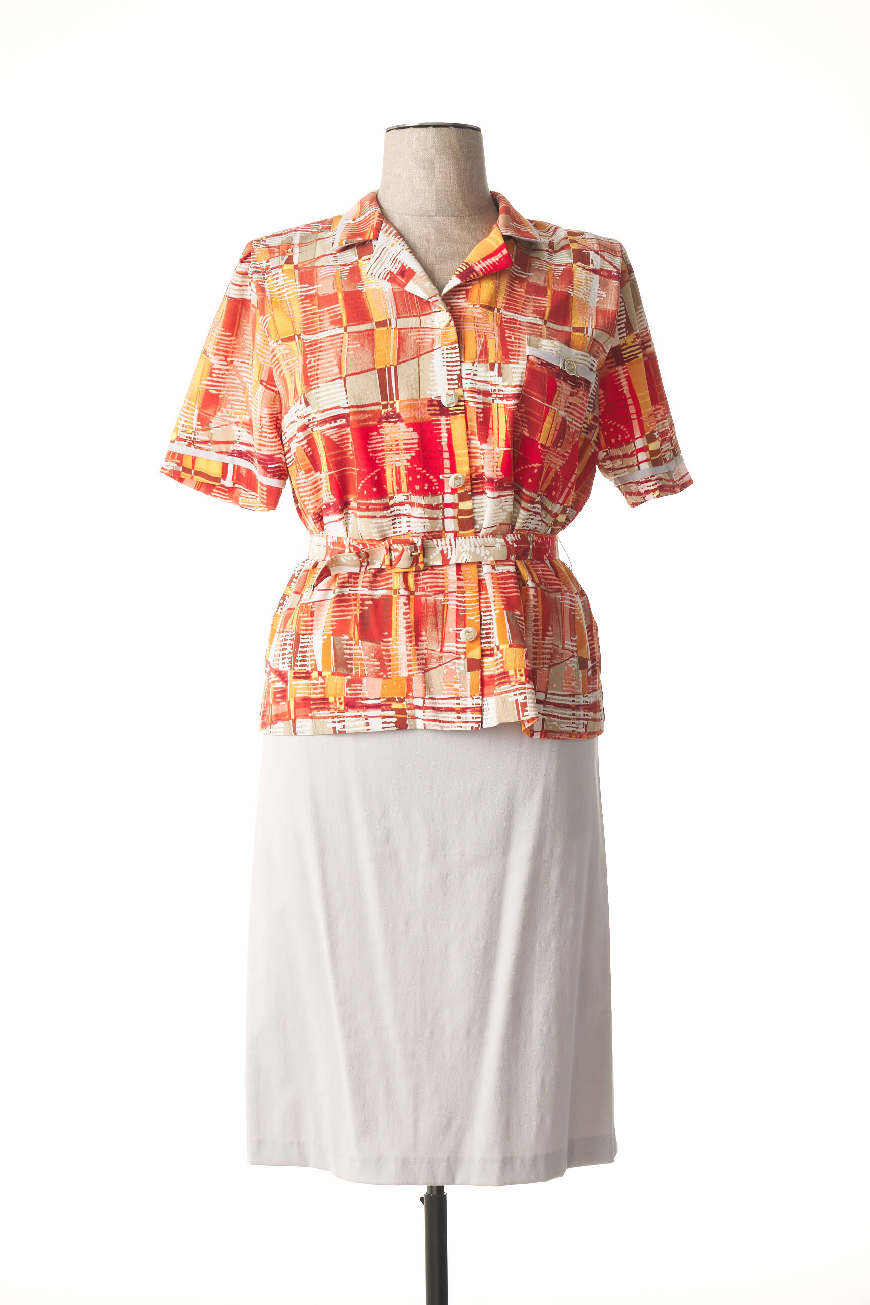 Guy Dubouis Ensembles Robe Femme couleur orange