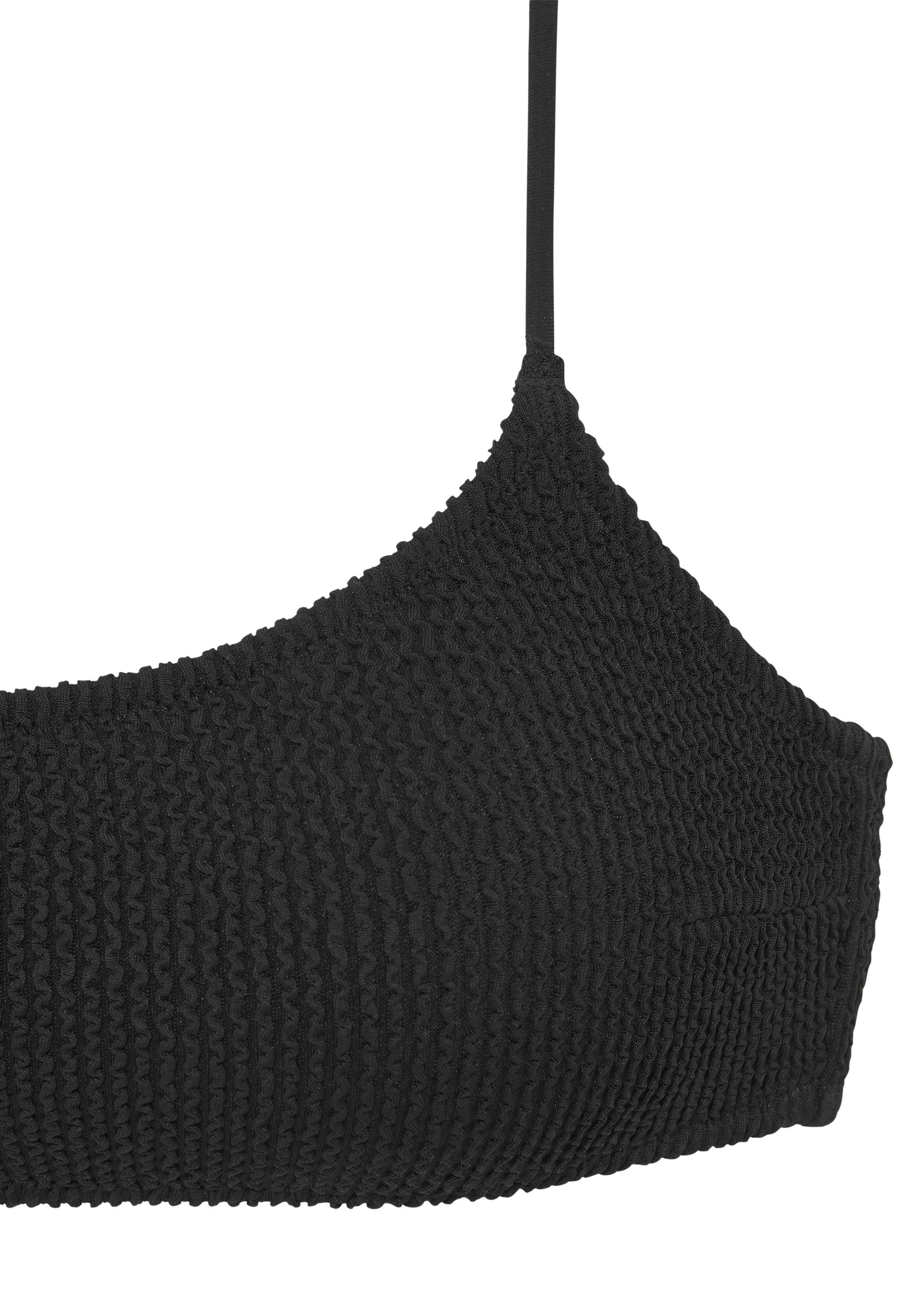 Vivance Bustier-Bikini-Top Valeria, aus Strukturware