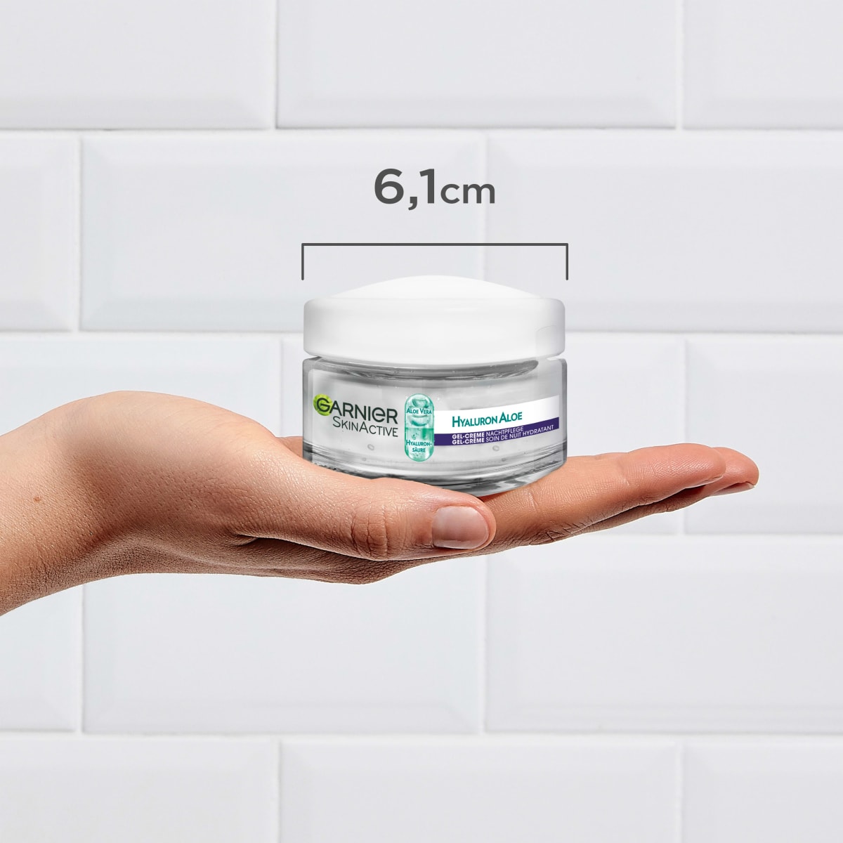 Nachtcreme Gel Hyaluron Aloe Hydra Booster, 50 ml