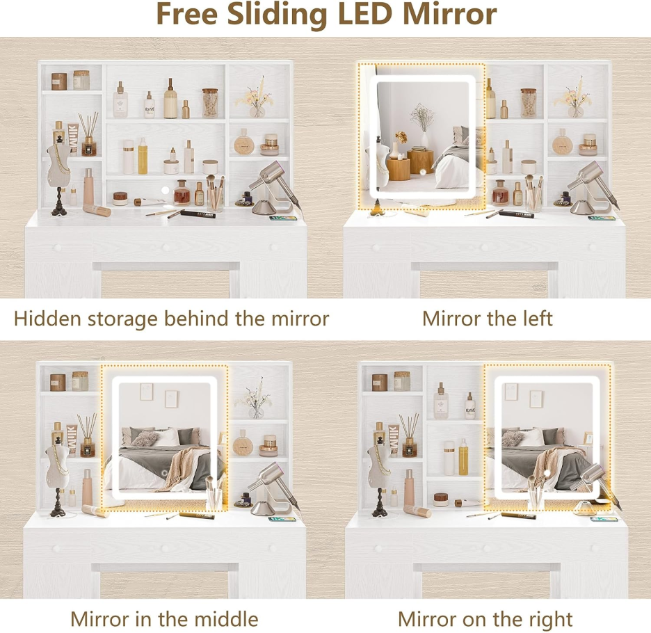 Multifunctional Vanity Mirror dressing table