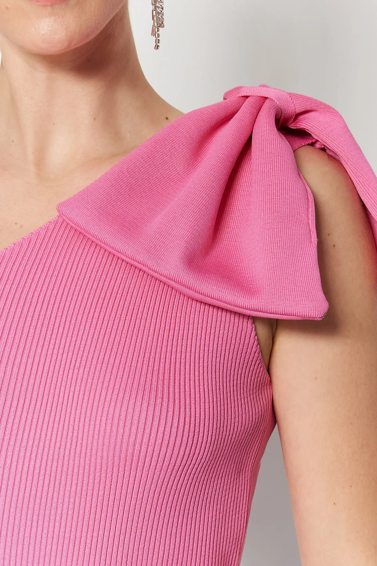 Trendyol Collection  Rosa Strickbluse TPRSS22BZ0166