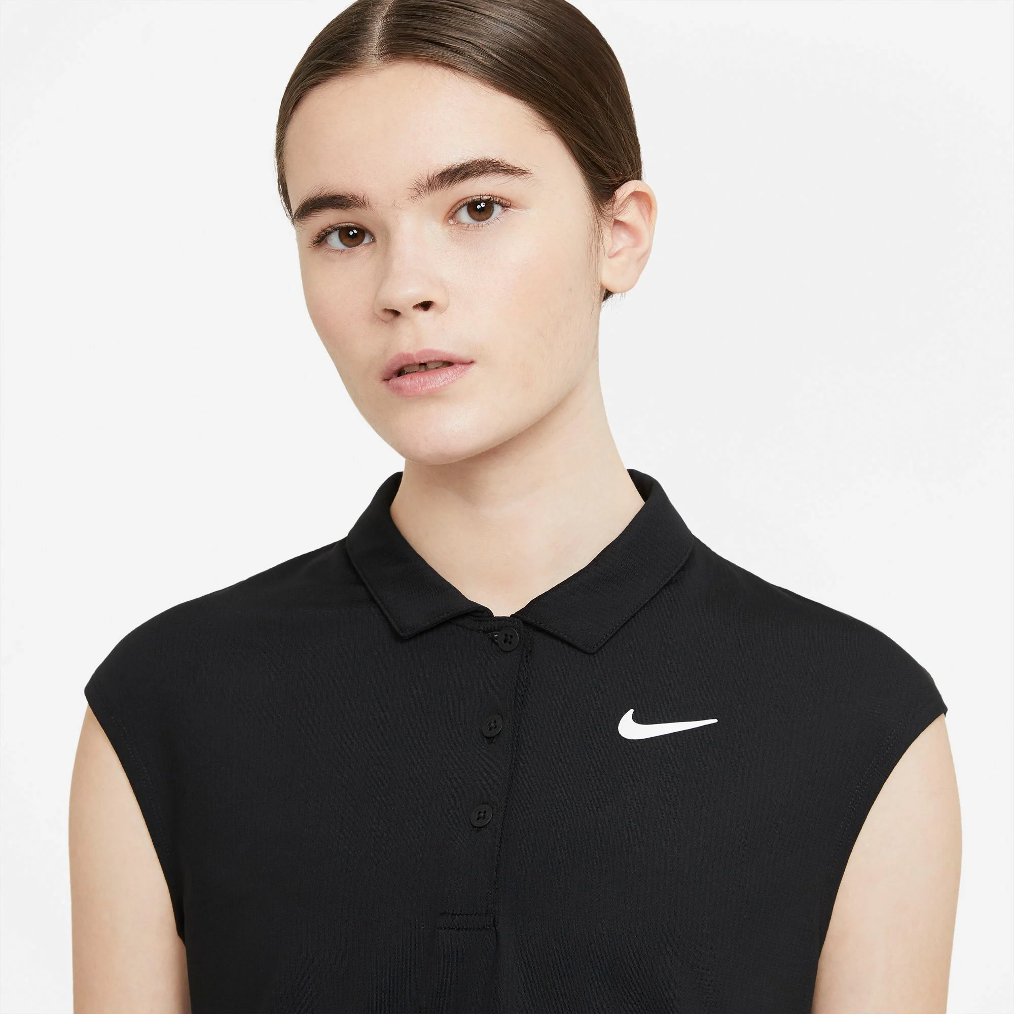 Court Victory Polo Damen - Schwarz
