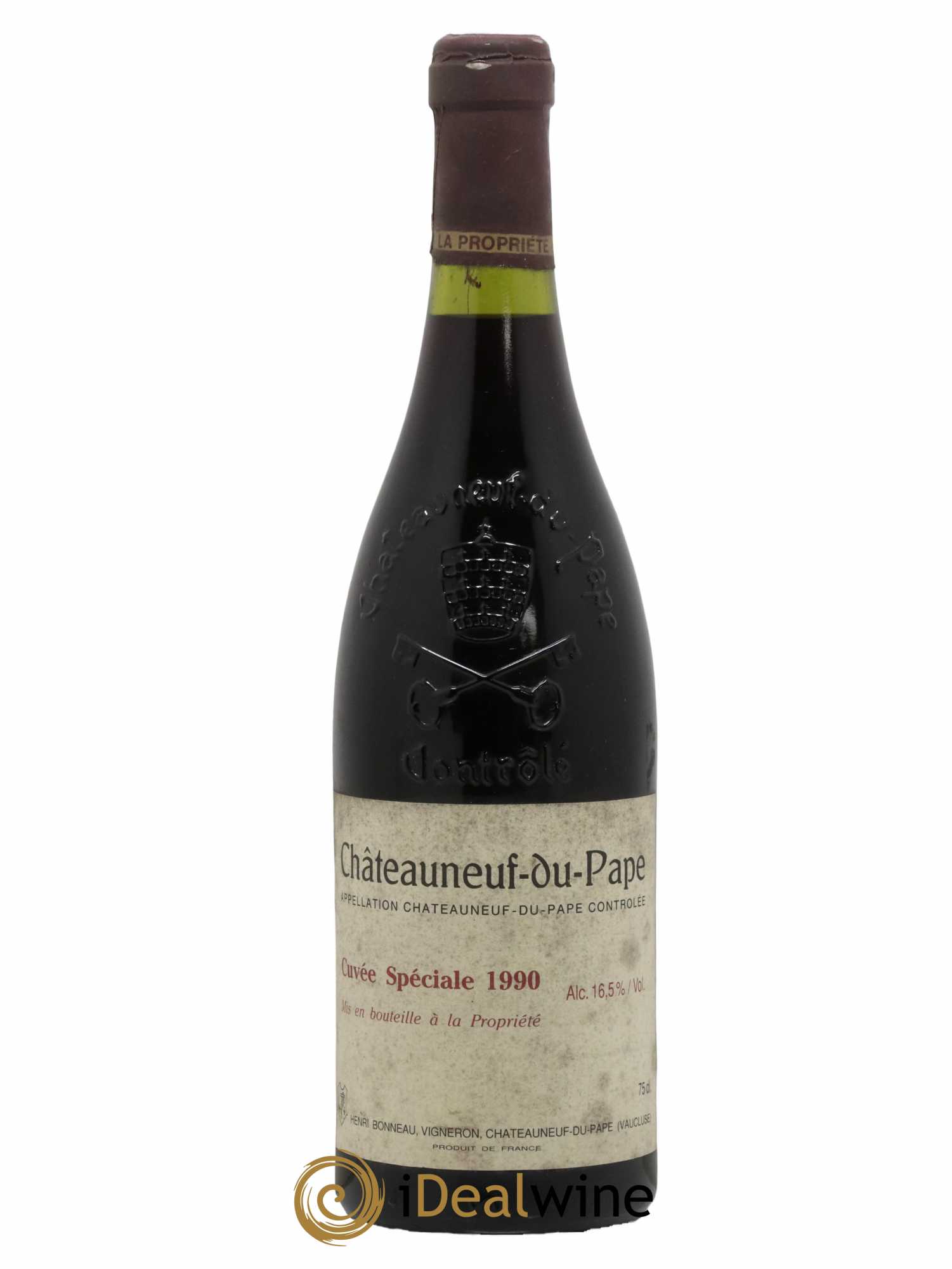 Châteauneuf-du-Pape Cuvée spéciale Henri Bonneau & Fils  1990 - Lot de 1 Bouteille