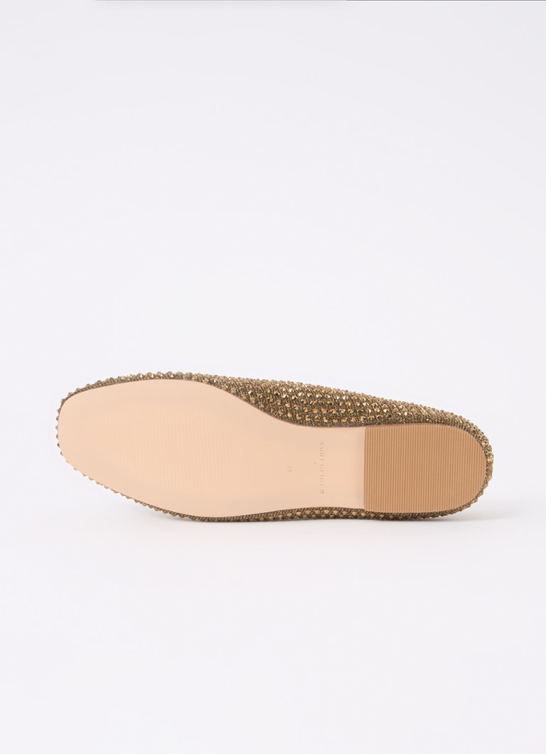 Scarpe slip-on Kensington di Kurt Geiger con strass