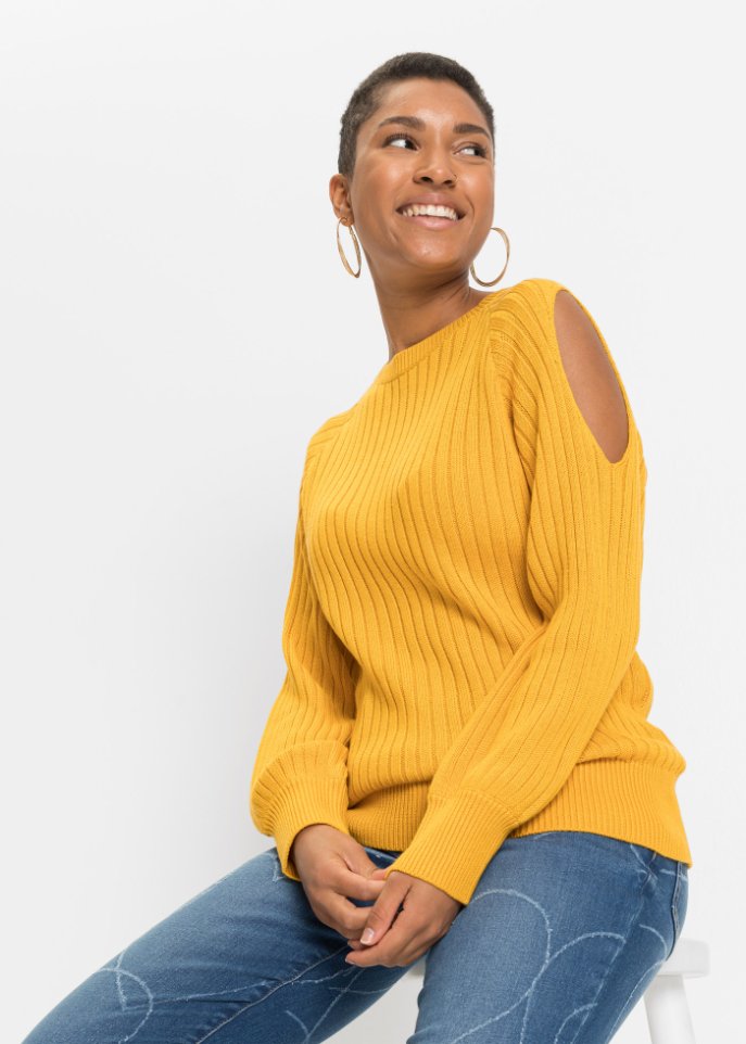 Pullover mit Cut-Outs