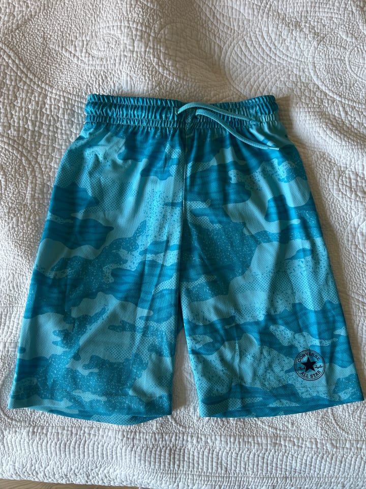 Converse Badeshorts in Türkis günstig kaufen 140-152