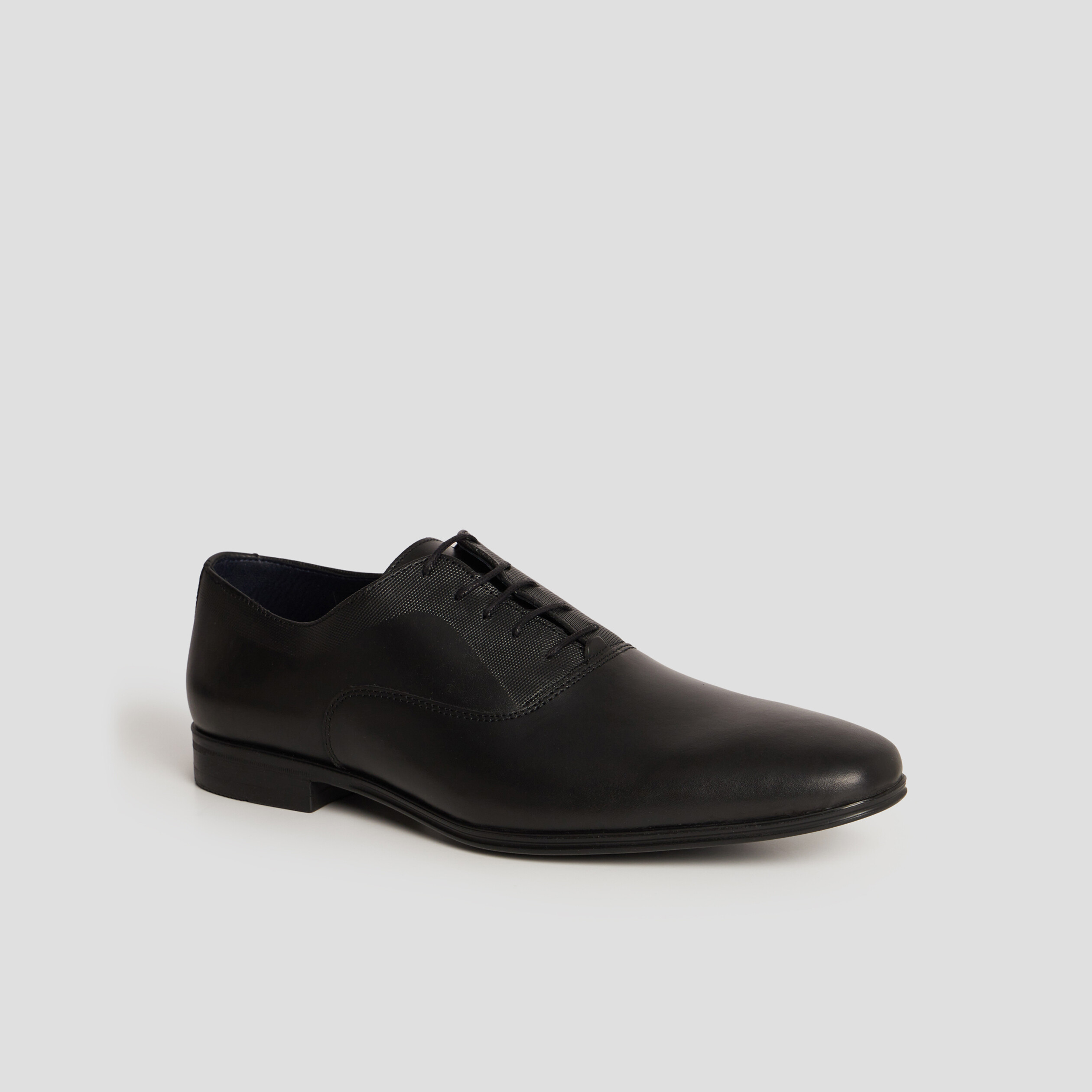 Derbies à lacets en cuir Brimstone Daisy noir homme | La Halle