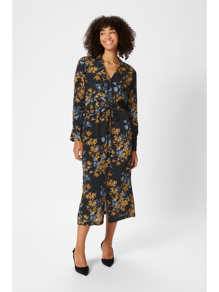 Kaffe Kleid KAmilana in Black deep günstig kaufen