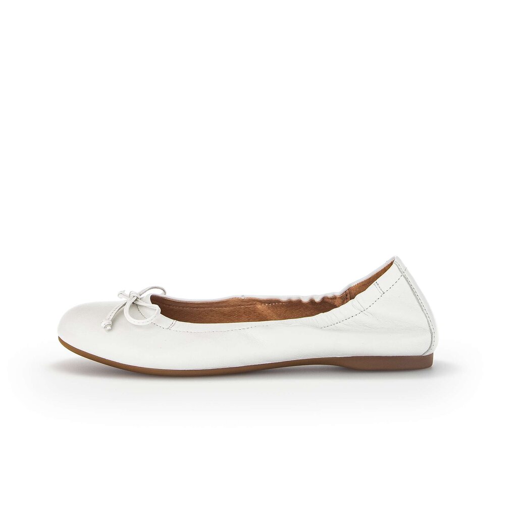 Gabor fashion Eleganter Ballerina weiß