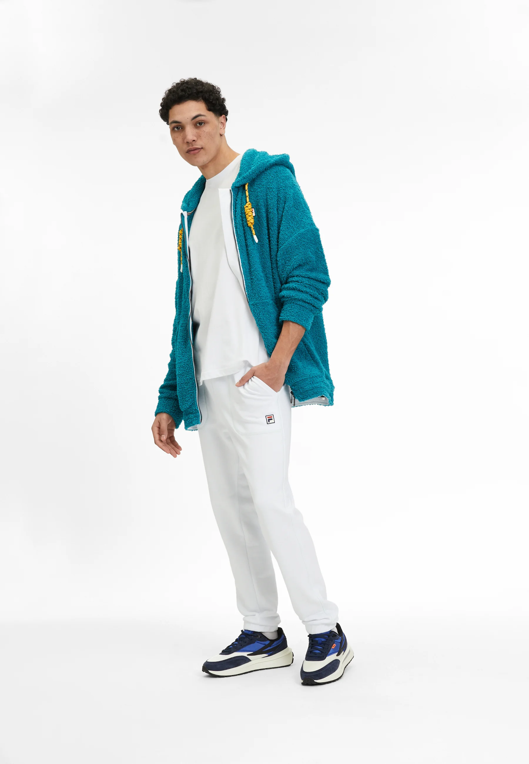 Fila BOSCO TERRY - Chaqueta polar
