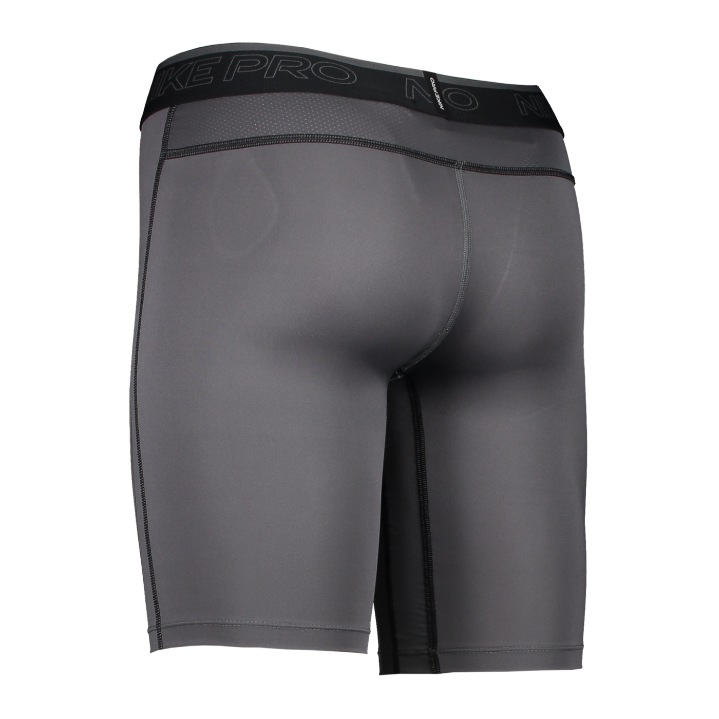 Nike Pro Long Short Grau Schwarz F068