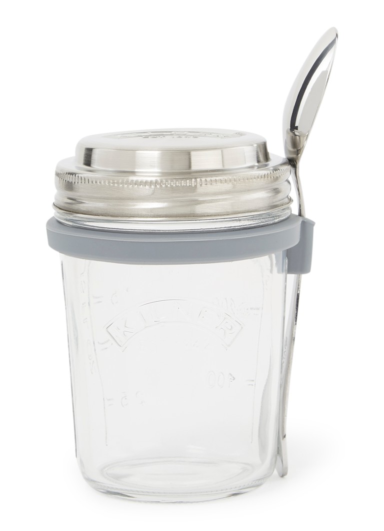 Kilner hrnek na snídani s lžičkou 35 cl