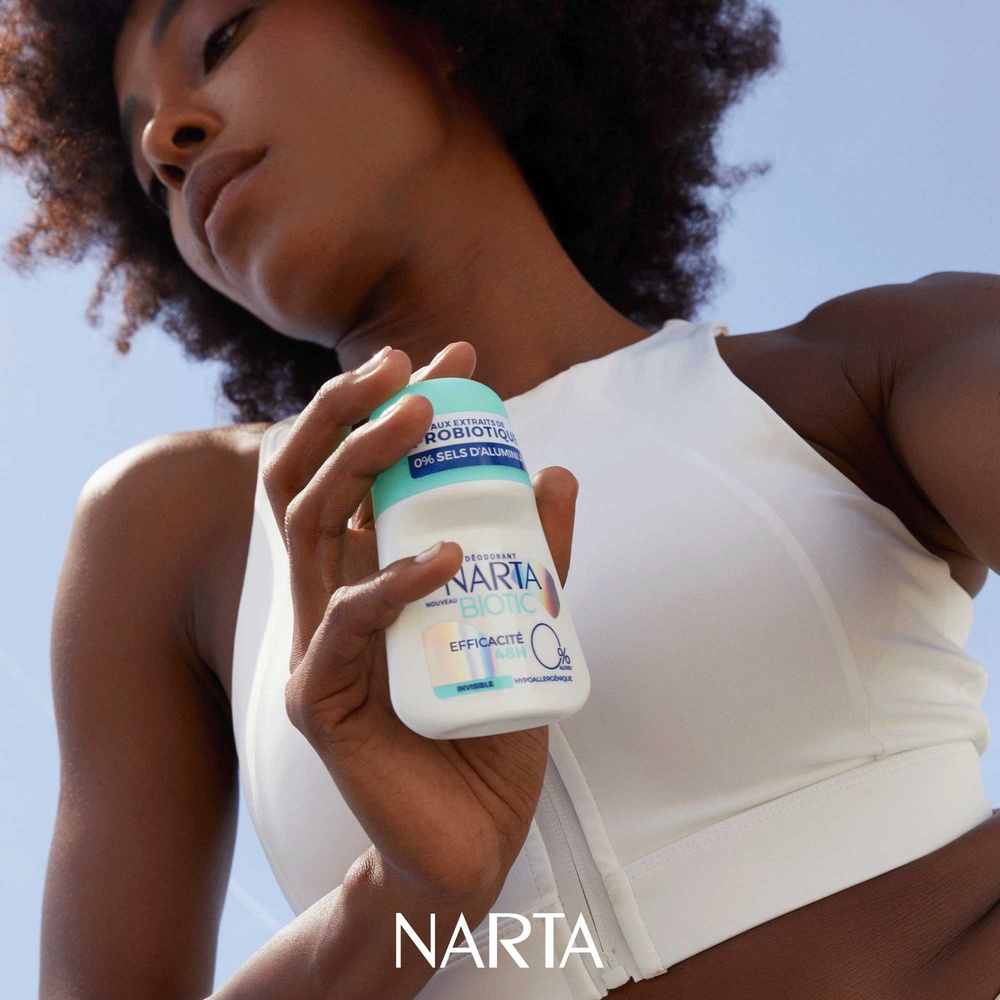 NARTA Narta Biotic Peaux Sensibles Déodorant Bille Biotic Peaux Sensibles