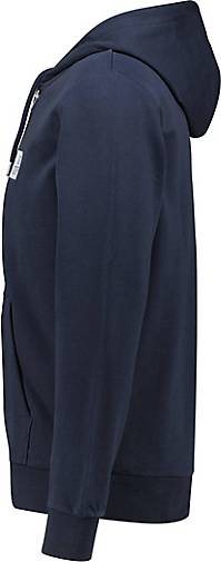 Marc O'Polo Herren Sweatjacke aus BIO-Baumwolle mit Kapuze Regular Fit