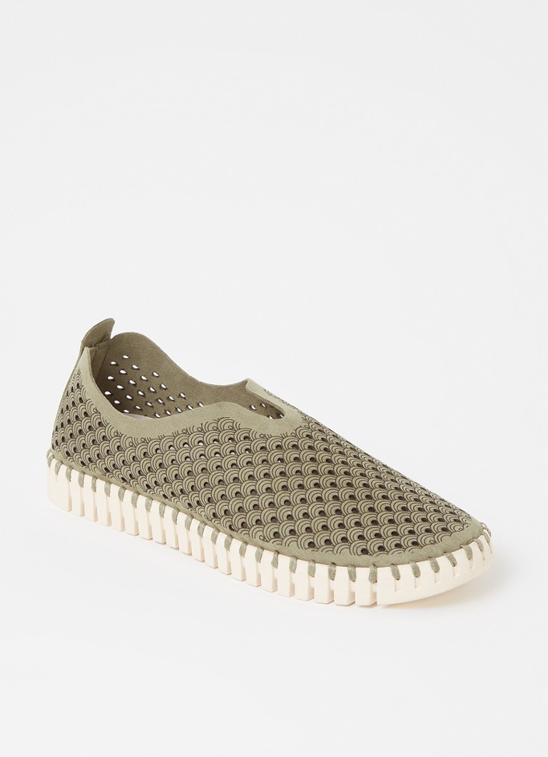 Sapatos slip-on Ilse Jacobsen Tulip com recortes