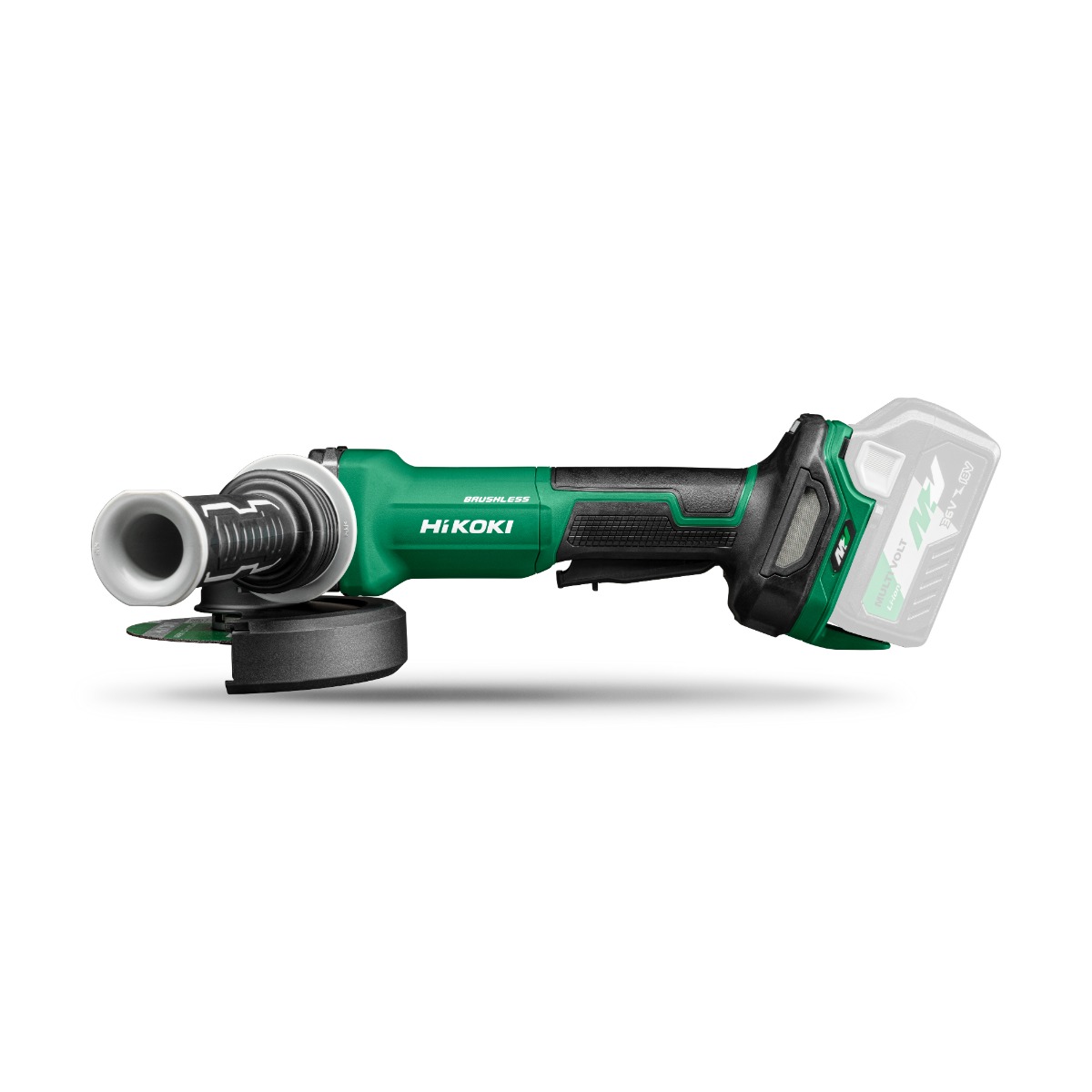 Polizor unghiular fără fir HiKOKI G1813DFW2Z - 18V / 125 mm - Fără încărcător și baterii - În cutie HSC III