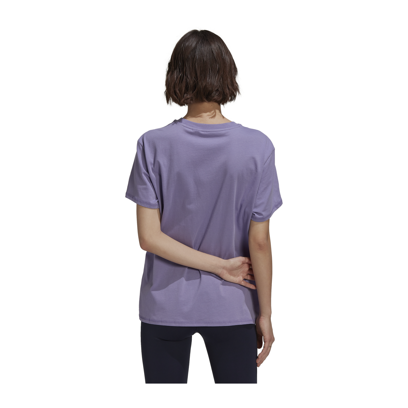 adidas Real Madrid Pocket T-Shirt Damen Lila