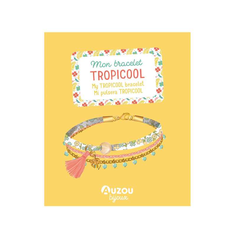 Coffret mon bracelet tropicool Edition 2022 - Auzou
