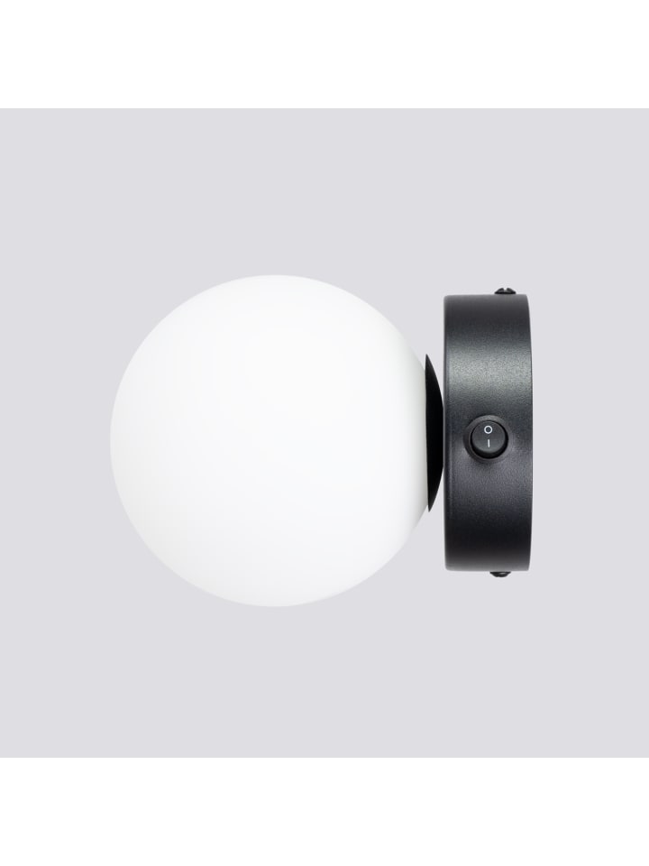 Nice Lamps Wandlampe BLAZE 1 Schwarz H 12 cm günstig kaufen onesize