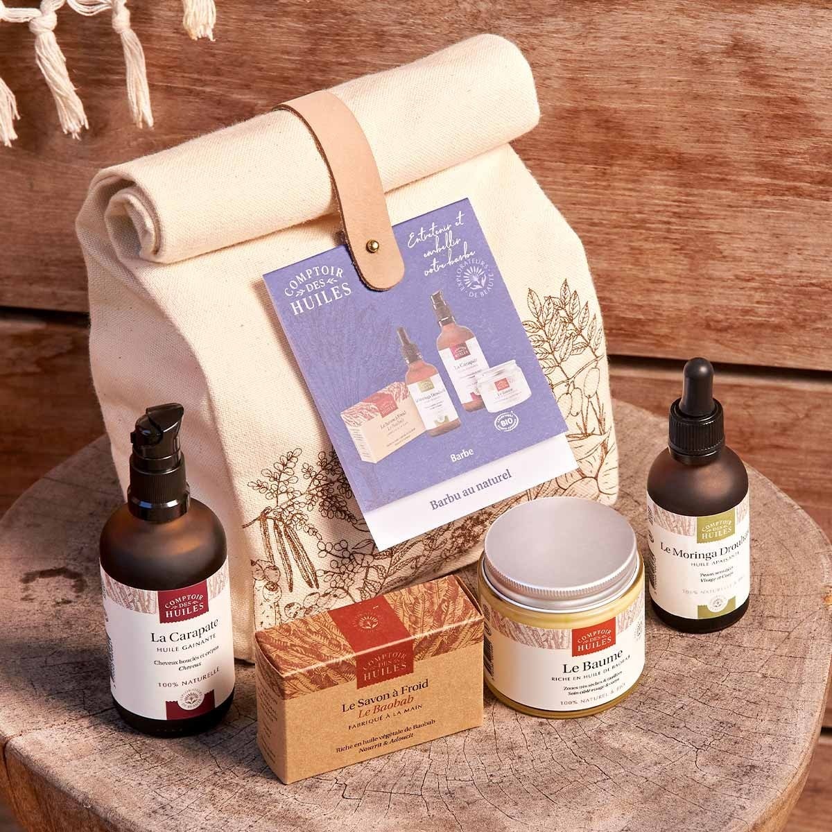 Zestaw upominkowy Comptoir des Huiles z naturalną brodą