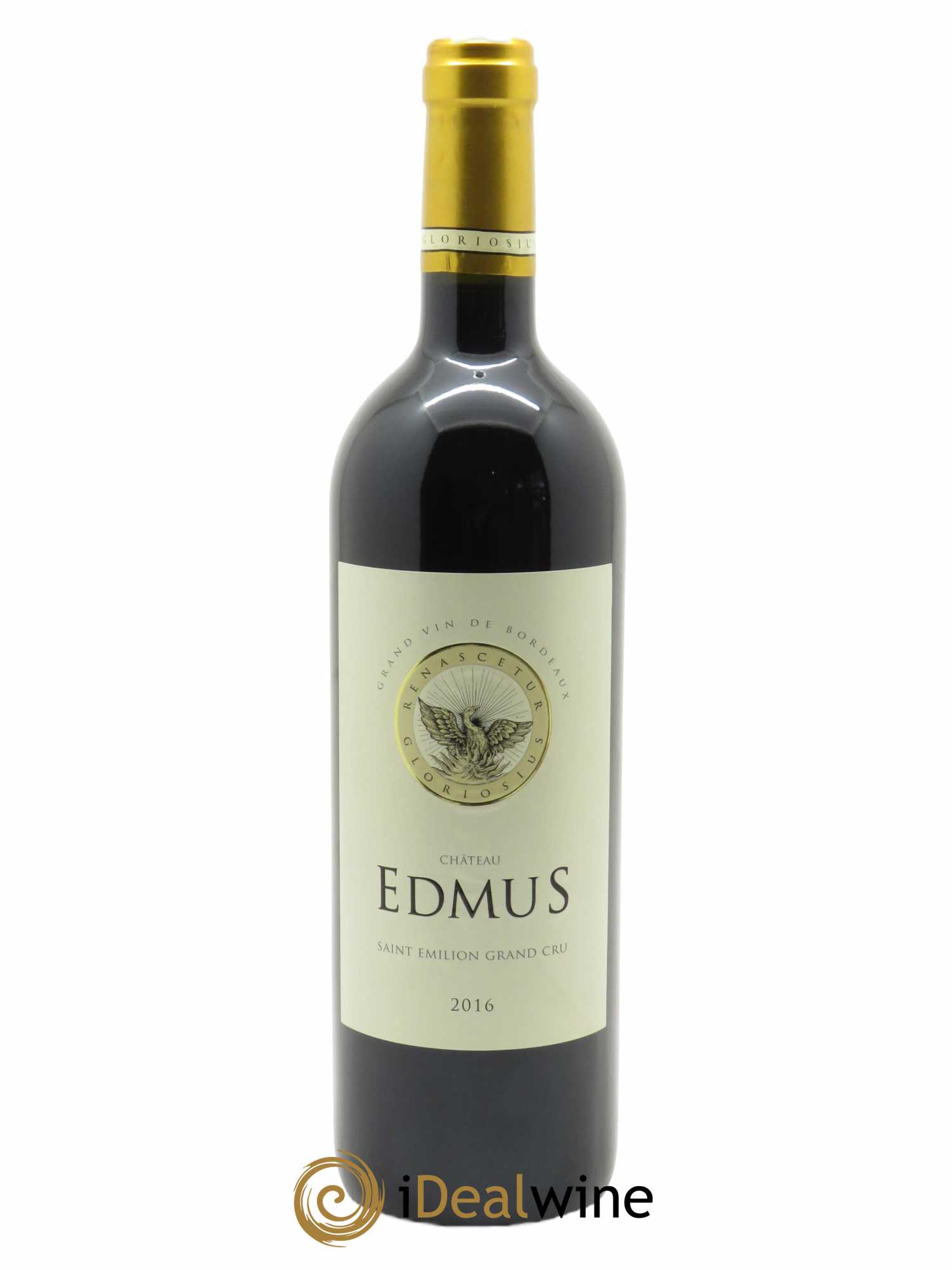 Château Edmus Grand Cru (CBO à partir de 6 bts) 2016 - Lot de 1 Bouteille