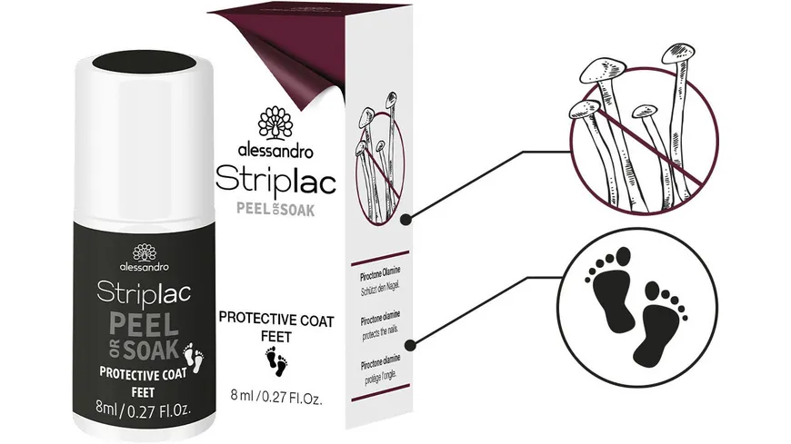 alessandro Striplac Prime Coat Feet 8 ml