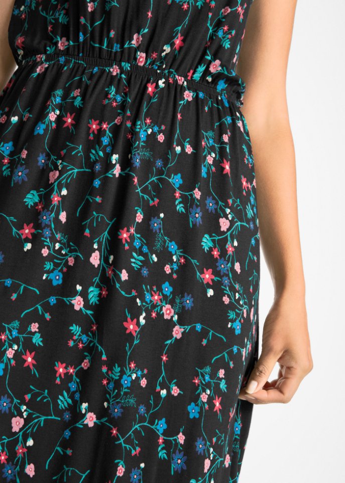 Maxi-Kleid mit Druck