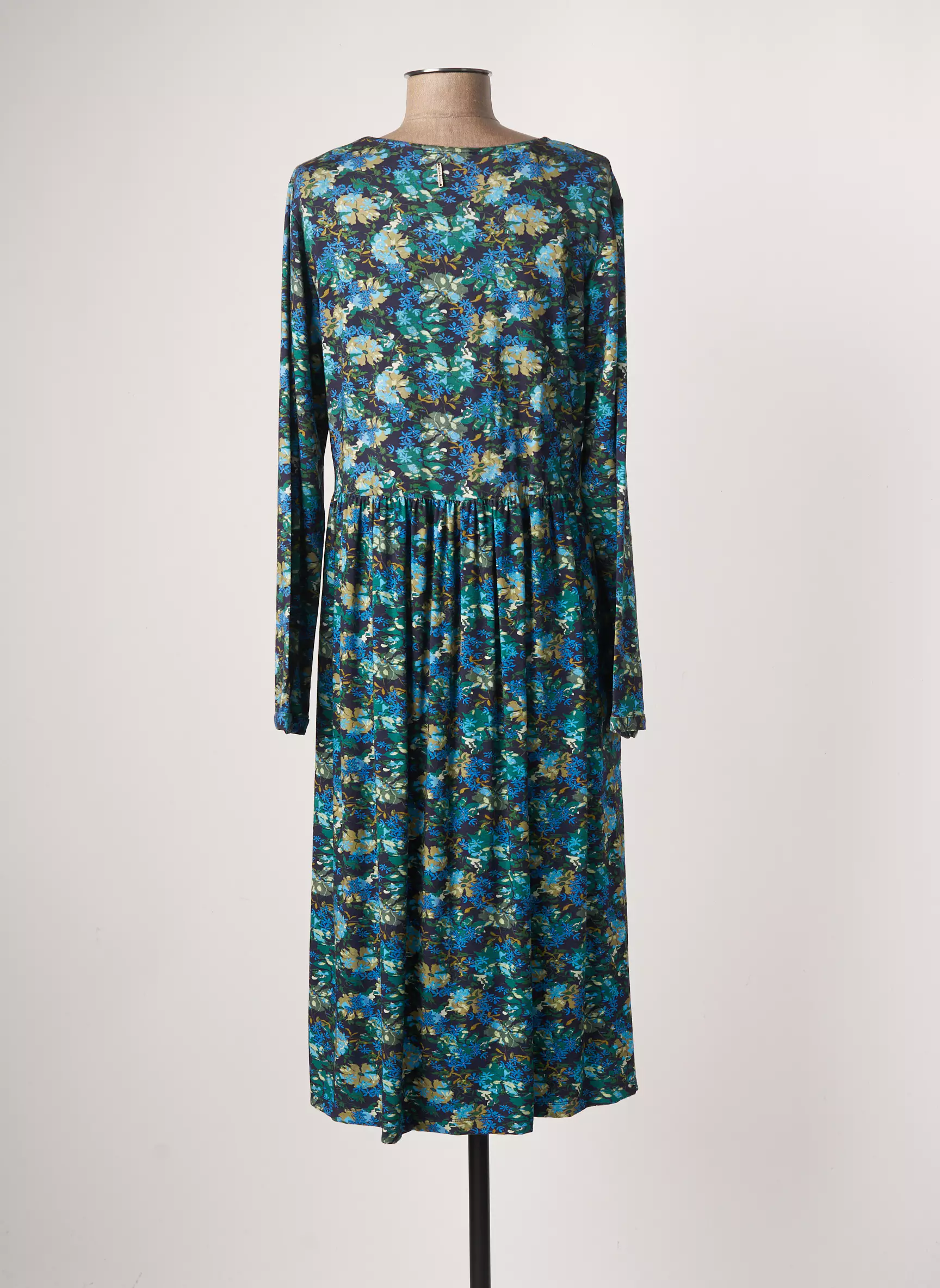 Agathe   Louise Robes Mi Longues Femme couleur vert