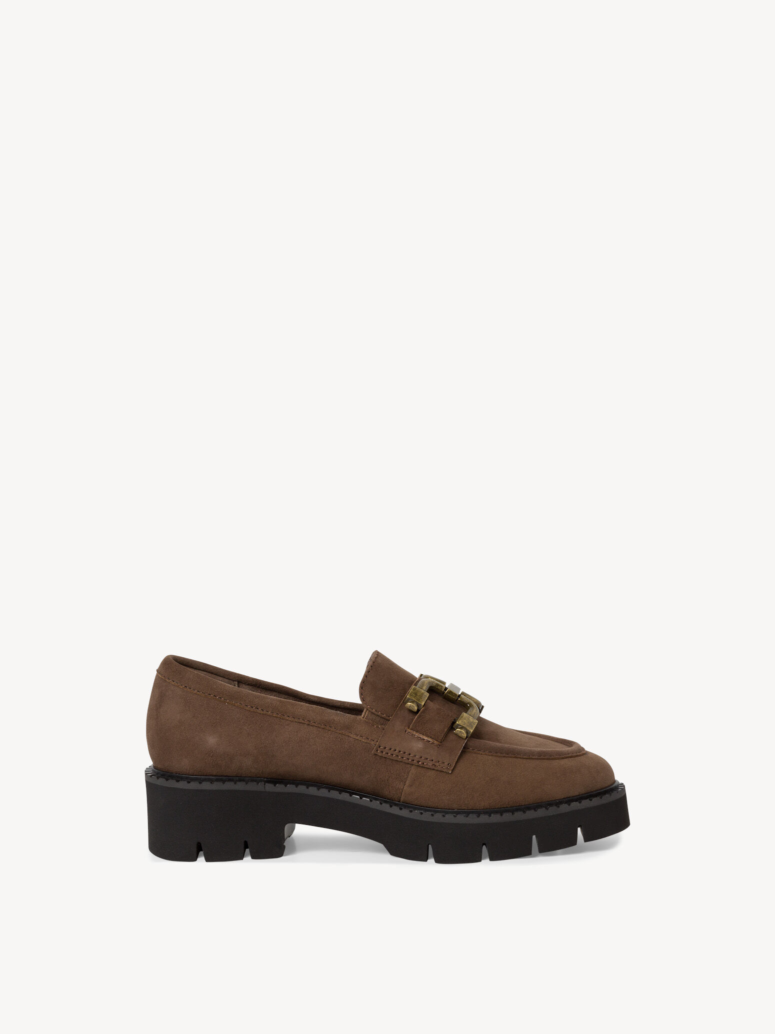 Slipper en cuir - marron