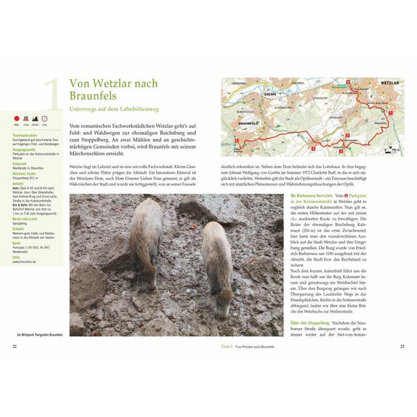 Vergessene Pfade Taunus - Wanderführer